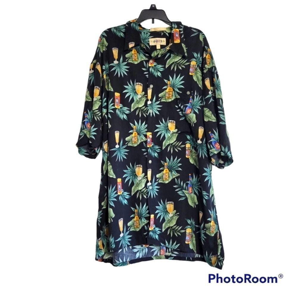 Vintage Campia Moda button up Hawaiian shirt